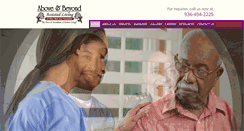 Desktop Screenshot of aboveandbeyondassistedliving.com